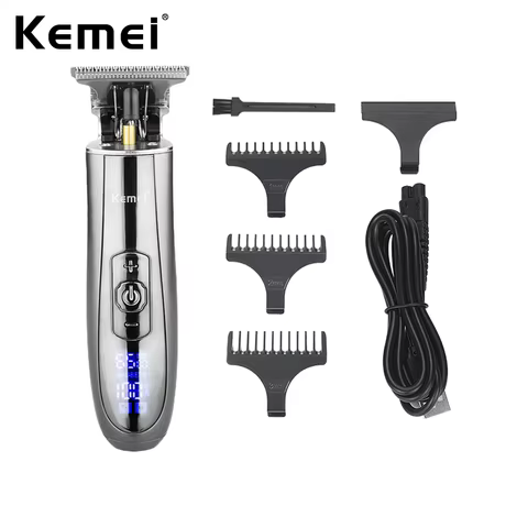Aparador Kemei LCD Sem Fio