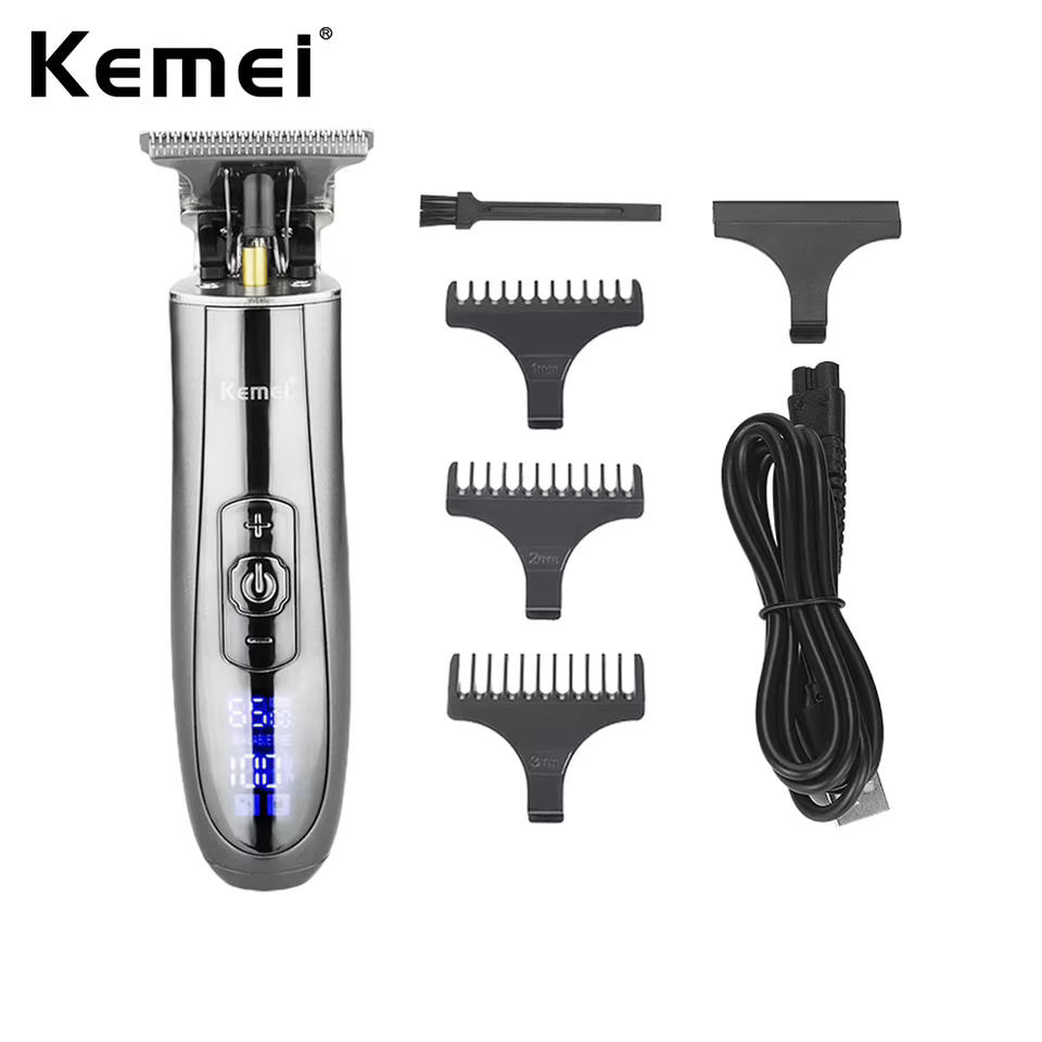 Aparador Kemei LCD Sem Fio