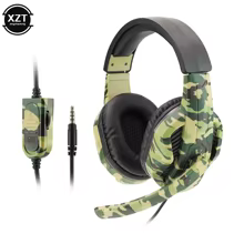 Headset Gamer Camuflagem 3.5mm Thumbnail 1