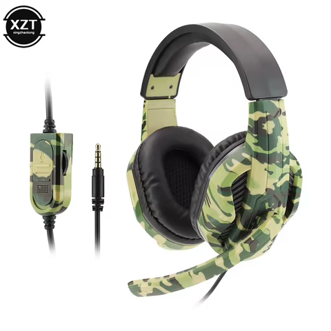 Headset Gamer Camuflagem 3.5mm