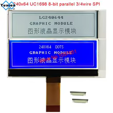 Módulo LCD Gráfico COG 240x64 3.3V SPI Thumbnail 1