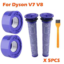 Filtros HEPA Dyson V7 V8 Thumbnail 1