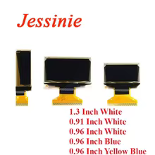 Display OLED LCD LED Branco Azul 0.91 0.96 1.3 Polegada SSD1306 SH1106 Thumbnail 1
