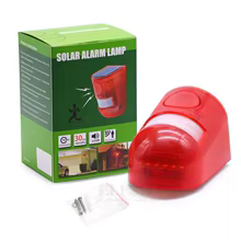 Alarme Solar com Sensor de Movimento e Luz de Alerta Thumbnail 4