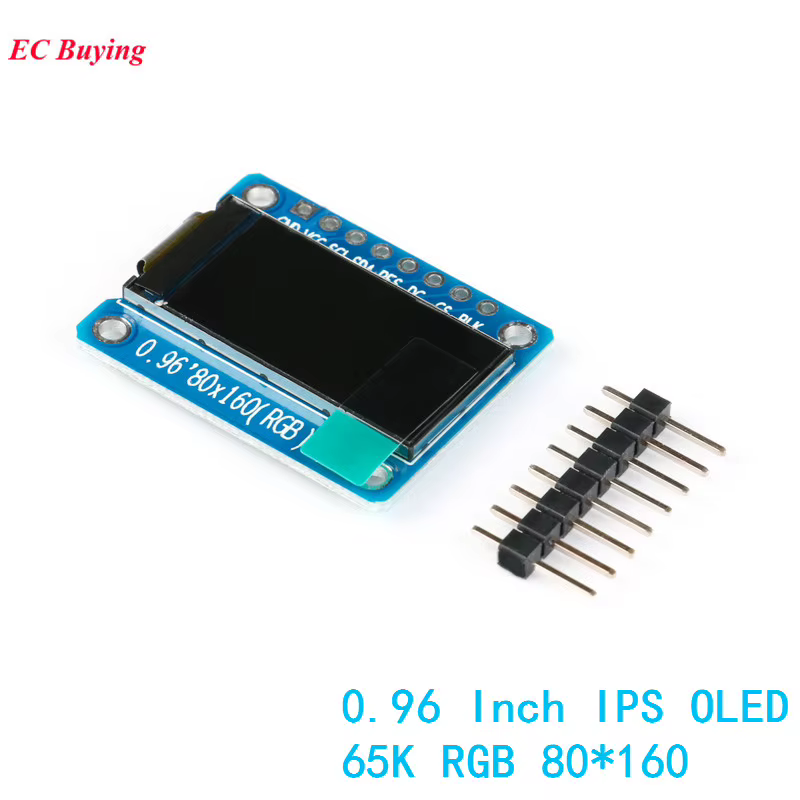 OLED IPS 0.96" 65K Cores Arduino