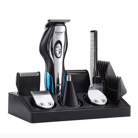 Aparador de Cabelo Profissional Kemei 11 em 1