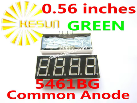 Display LED Digital 0,56" 10 Peças
