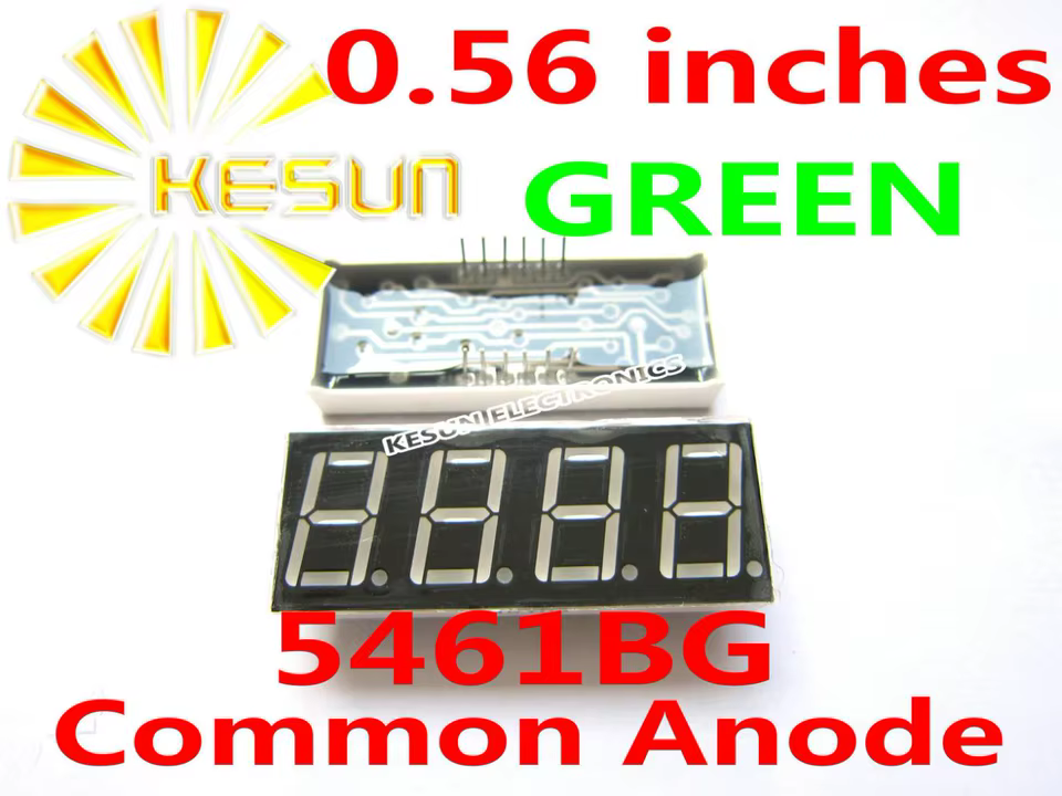 Display LED Digital 0,56" 10 Peças