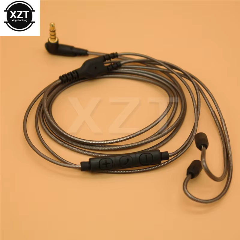 Cabo MMCX Shure com Microfone
