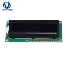 Display LCD 1602 Vermelho Preto Thumbnail 2
