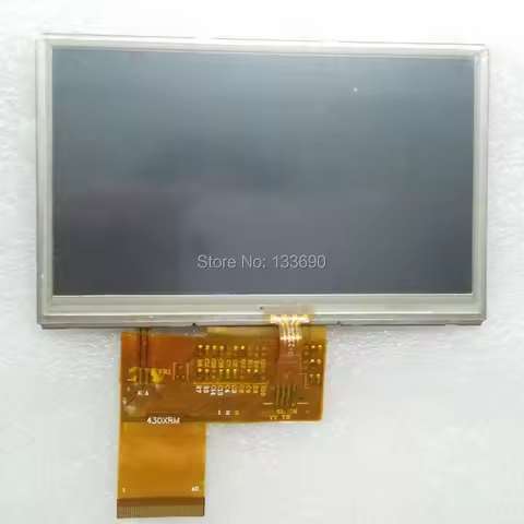 Tela TFT LCD 4.3" com Toque