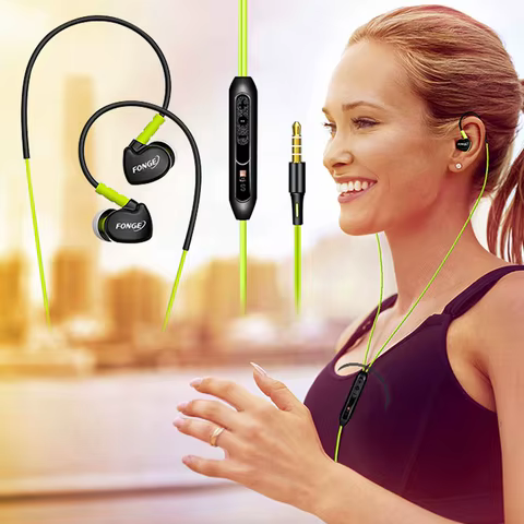 Fone Esportivo In-Ear com Microfone
