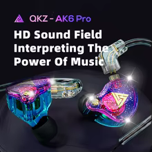QKZ-AK6 Pro Headset Gamer HiFi Thumbnail 2