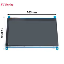 Tela LCD 7" HDMI Toque Thumbnail 4