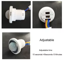 Sensor PIR Automático Luz LED Thumbnail 4