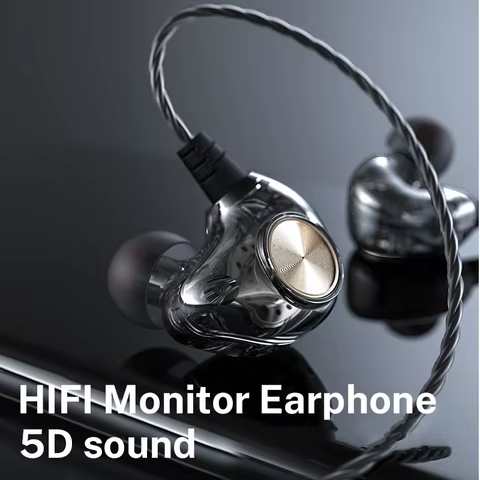 Fone de Ouvido 5D Bass com Fio 3.5mm