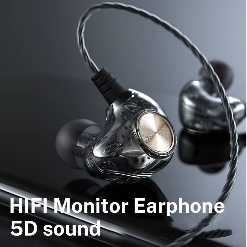 Fone de Ouvido 5D Bass com Fio 3.5mm