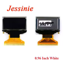 Display OLED LCD LED Branco Azul 0.91 0.96 1.3 Polegada SSD1306 SH1106 Thumbnail 4