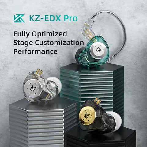 KZ-EDX Pro Fones de Ouvido HiFi