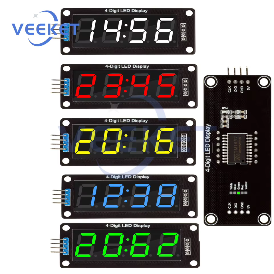 Display LED TM1637 4 Dígitos