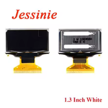 Display OLED LCD LED Branco Azul 0.91 0.96 1.3 Polegada SSD1306 SH1106 Thumbnail 2