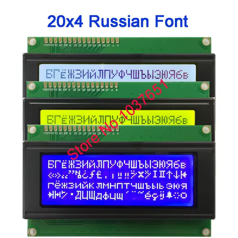 Módulo LCD 20x4 I2C 5V 2004A