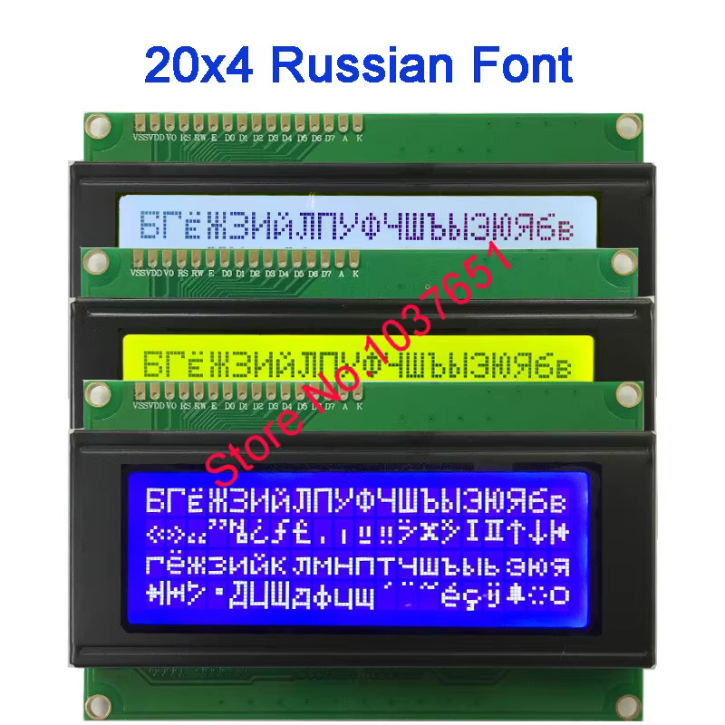 Módulo LCD 20x4 I2C 5V 2004A