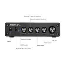 Amplificador Bluetooth AIYIMA 2.1 Thumbnail 2