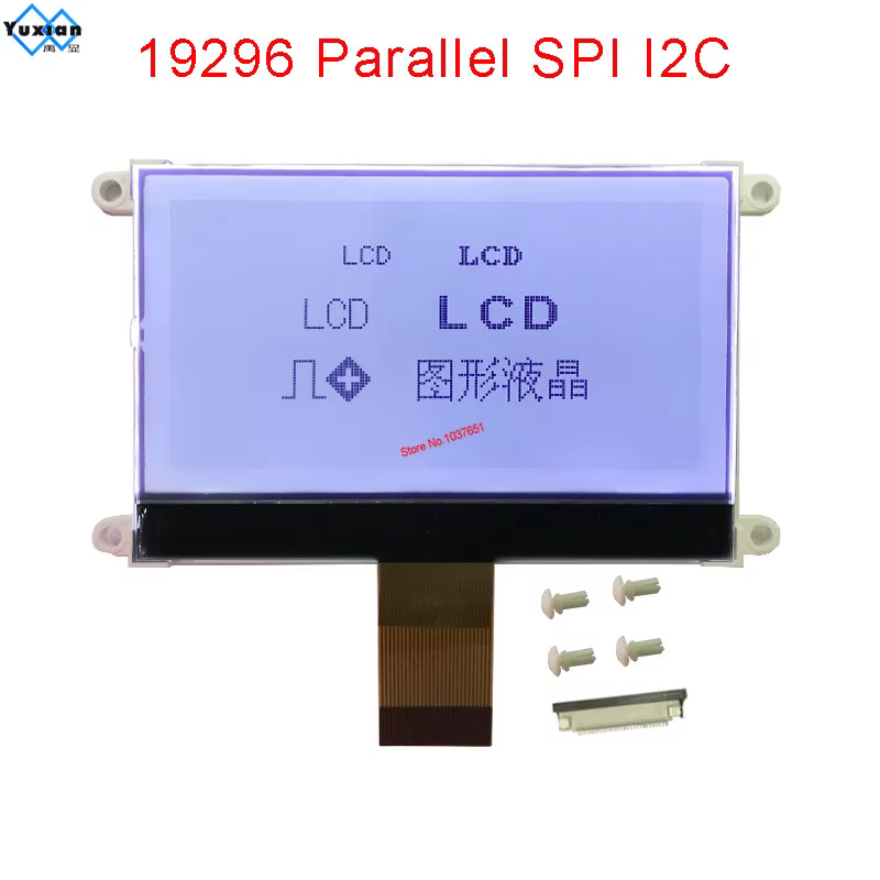 Tela LCD Gráfica COG 3.2