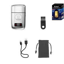Barbeador Kemei Pro Titanium 0mm Thumbnail 6
