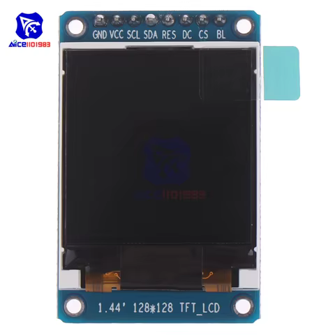 Tela LCD 1.44" SPI ST7735
