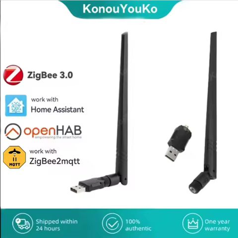 Zigbee 3.0 USB Dongle Plus-E