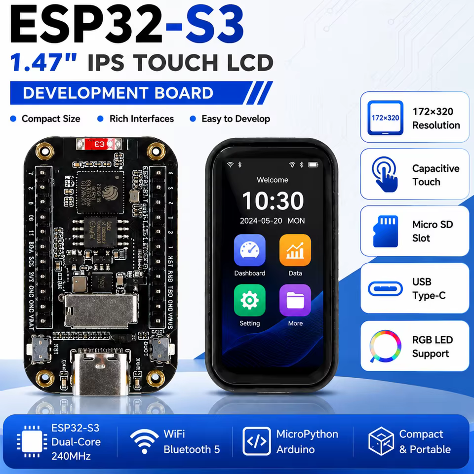 Placa ESP32 S3 com Tela Touch