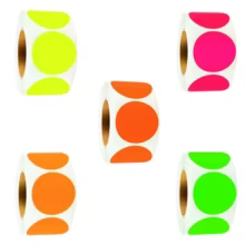Adesivos Fluorescentes 500 Peças Thumbnail 6