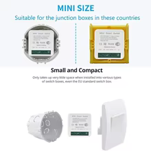 Interruptor Inteligente Tuya Zigbee WiFi 16A Thumbnail 2