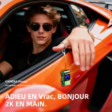 Mini Câmera Carro 2K HD Thumbnail 3
