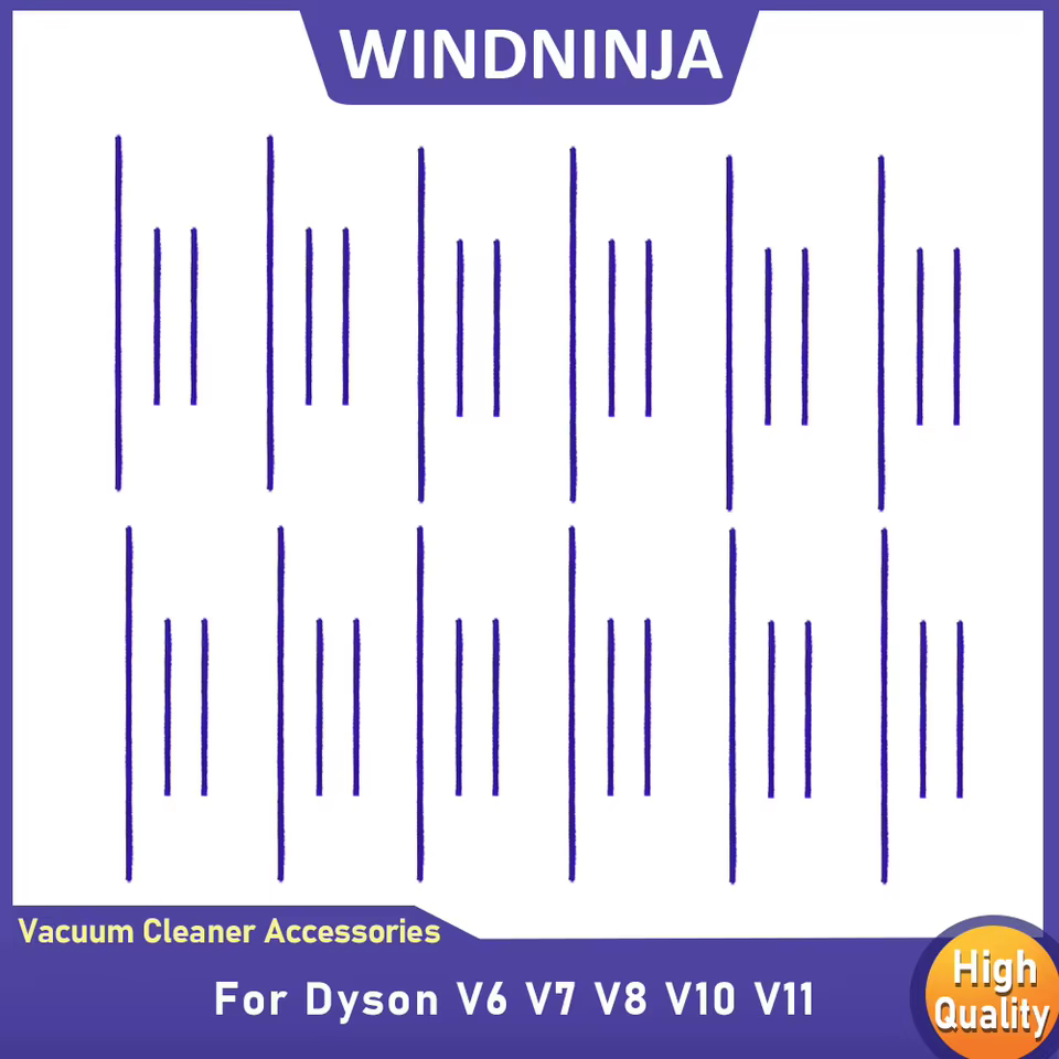 Tiras de Pelúcia para Dyson V6-V15