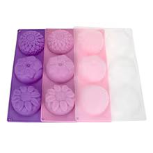 Molde de Silicone Rosa 6 Cavidades Thumbnail 5