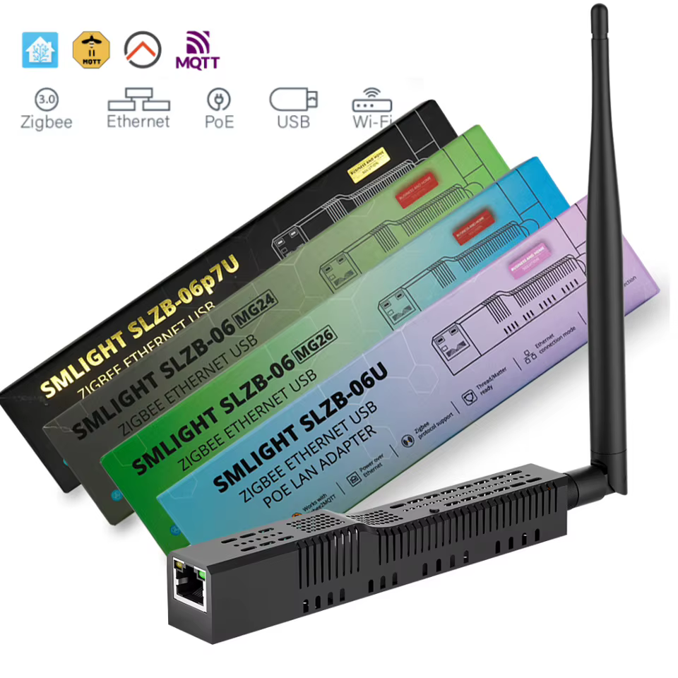 Gateway Zigbee SMLIGHT SLZB-06/M PoE