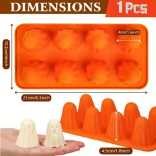 Molde Fantasma Halloween Silicone Thumbnail 2