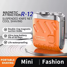 Barbeador Portátil Mini 9000RPM IPX7 Thumbnail 4