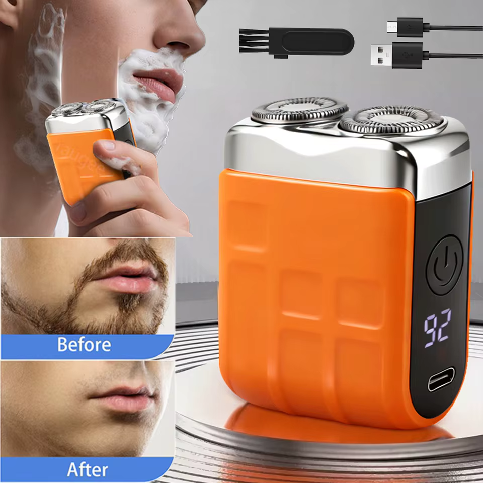 Mini Barbeador Elétrico Homens IPX5