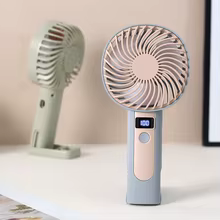 Ventilador Portátil Mini 2 em 1 com Display Thumbnail 3
