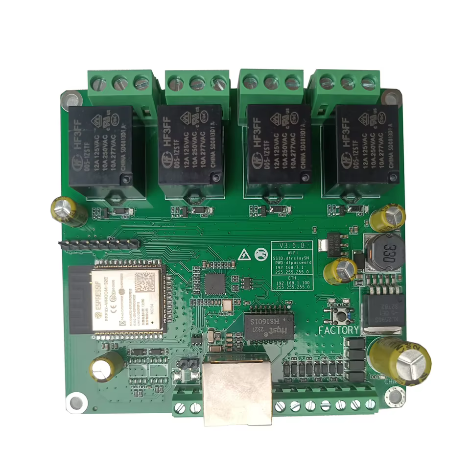 Placa de Relé Inteligente WiFi 4 Canais