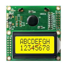 Módulo LCD 0802 8x2 Branco Thumbnail 2
