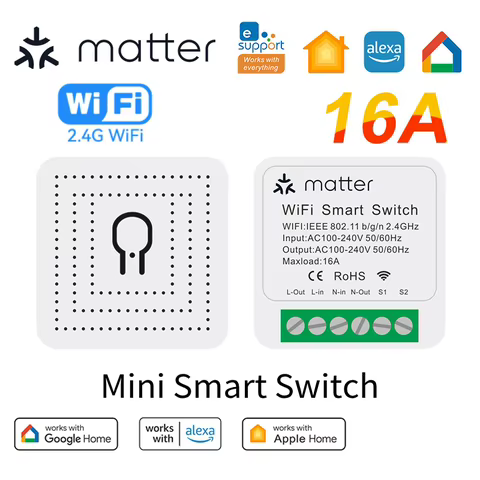 Módulo de Relé Smart Home 16A