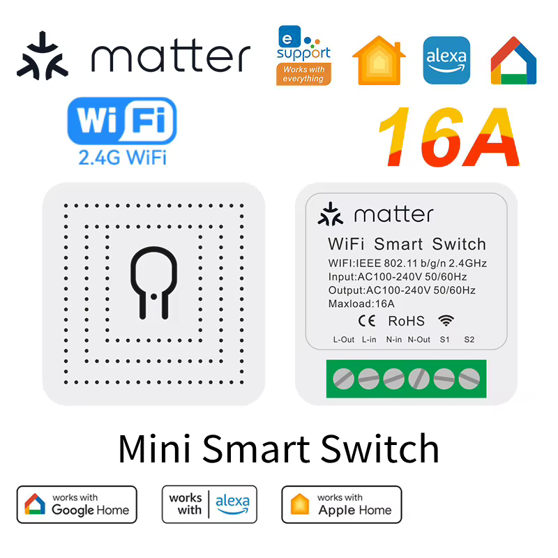 Módulo de Relé Smart Home 16A