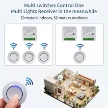 Interruptor Inteligente WiFi 433MHz Thumbnail 4