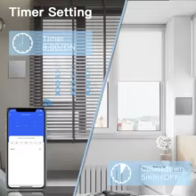 Interruptor Wi-Fi Inteligente BSEED com Controle de Voz Thumbnail 5