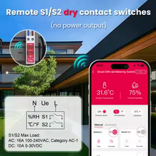Interruptor Inteligente Zigbee com Sensor de Temperatura e Umidade Thumbnail 5